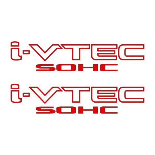 Red Metal VTEC Logo Car Letter Sticker Auto Decal Chrome Emblem Hot Red Metal VTEC Logo Car Letter Sticker Auto Decal Chrome Emblem Hot